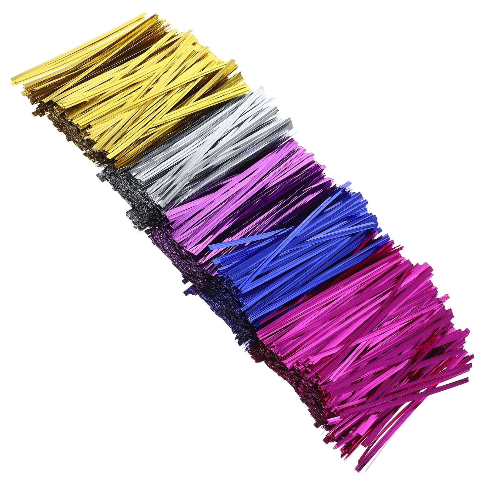 Metallic Twist Ties – 1200PCS Multi-Colored Bendable Ties For Bags, Cables & Garden