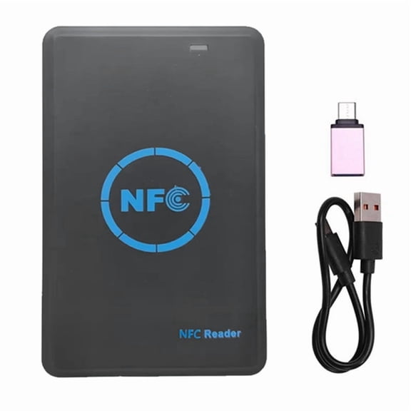 5-Band NFC Smart Chip Reader/Writer 13.56Mhz 250KHZ 375KHZ 500KHZ Copier HID Duplicator 125KHZ/ IC/ID Keychain Key Copy