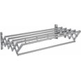 thumbnail image 1 of 5-Bar Extendable Stainless Steel Wall-Mounted Towel Rack/Clothes Drying Rack for Bathroom, Balcony, Outdoor Living Room, 1 of 4