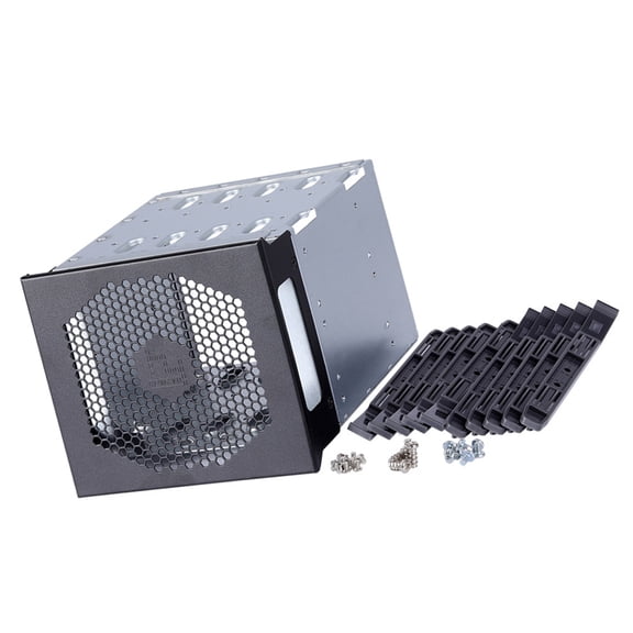 5 Bay Hard Disk Cage Computer Case Occupies 3 Optically Drive Position Expansion Rack 3.5inch Hard Disk Cage