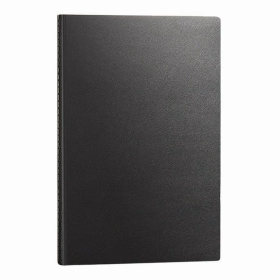 Under 5$ Black Cowhide Notebook,Kaireo Paper Notebook Thickened B5 for Women & Men,Gifts for Hard Work and Study Supplies Classroom Soft Copy Student Horizontal Line Grid Car Line Notebook
