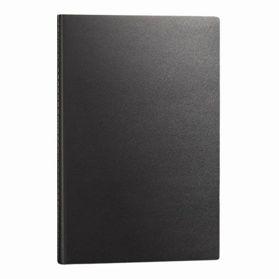 Under 5$ Black Cowhide Notebook,Kaireo Paper Notebook Thickened B5 for Women & Men,Gifts for Hard Work and Study Supplies Classroom Soft Copy Student Horizontal Line Grid Car Line Notebook