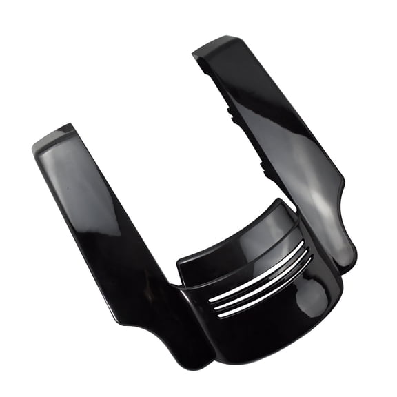 5"Black Rear Extension Fender Stretched Filler For Harley Electra Road Glide 14+