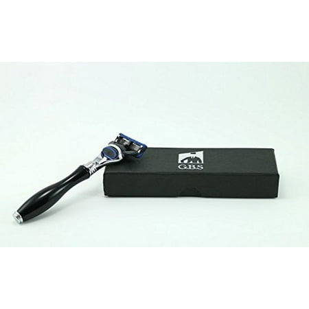 5 Blade Black Razor with Chrome -- From GBS