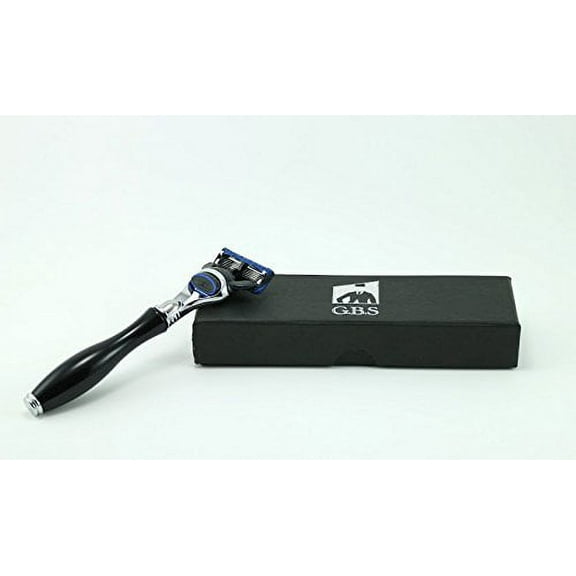 5 Blade Black Razor with Chrome -- From GBS