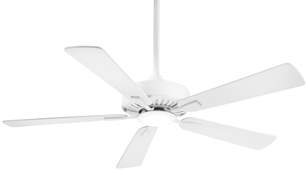 5 Blade Ceiling Fan With Light Kit-15.5 Inches Tall And 52 Inches Wide ...