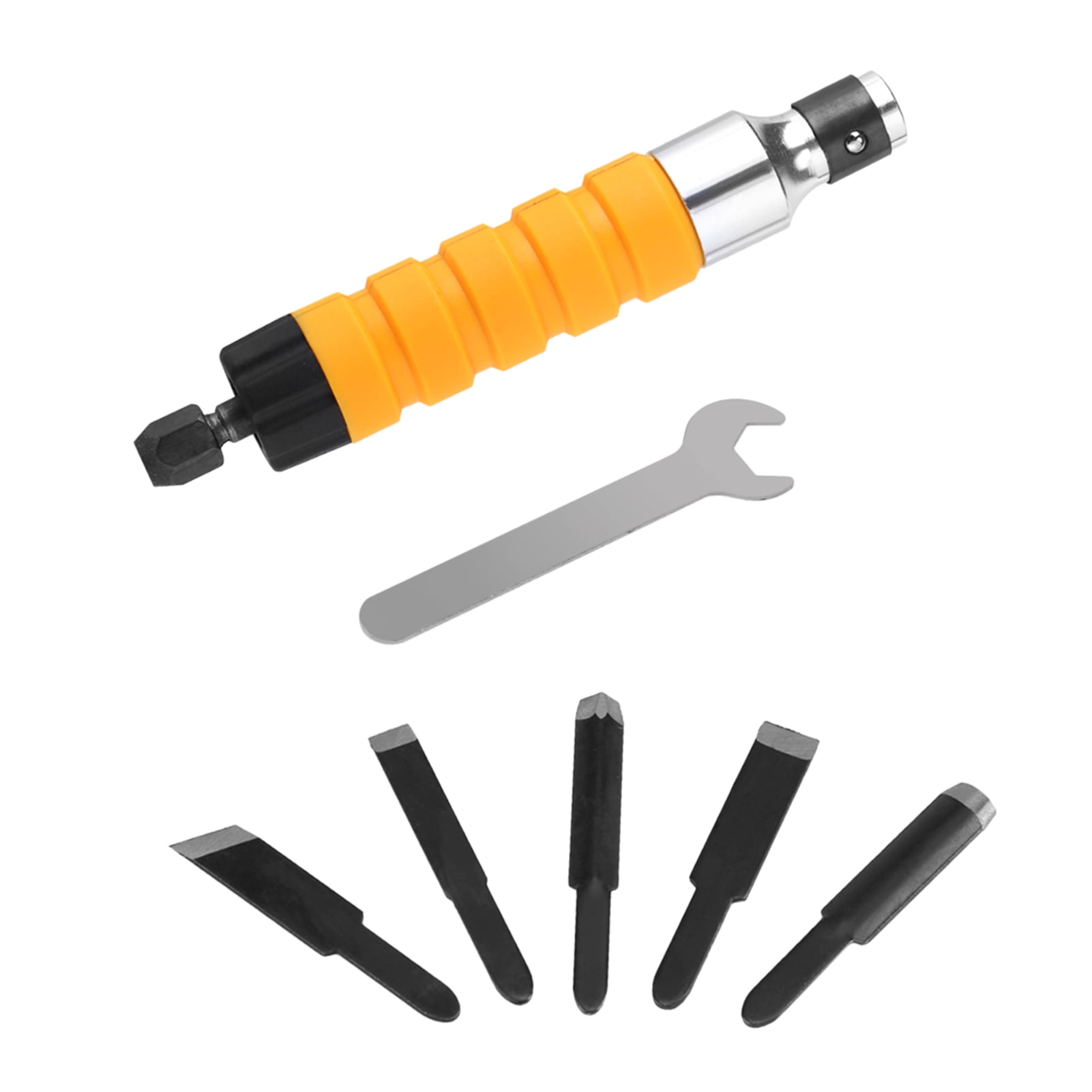 5Blade Engraver & Wrench for Precision Crafting Electric Wood Carving