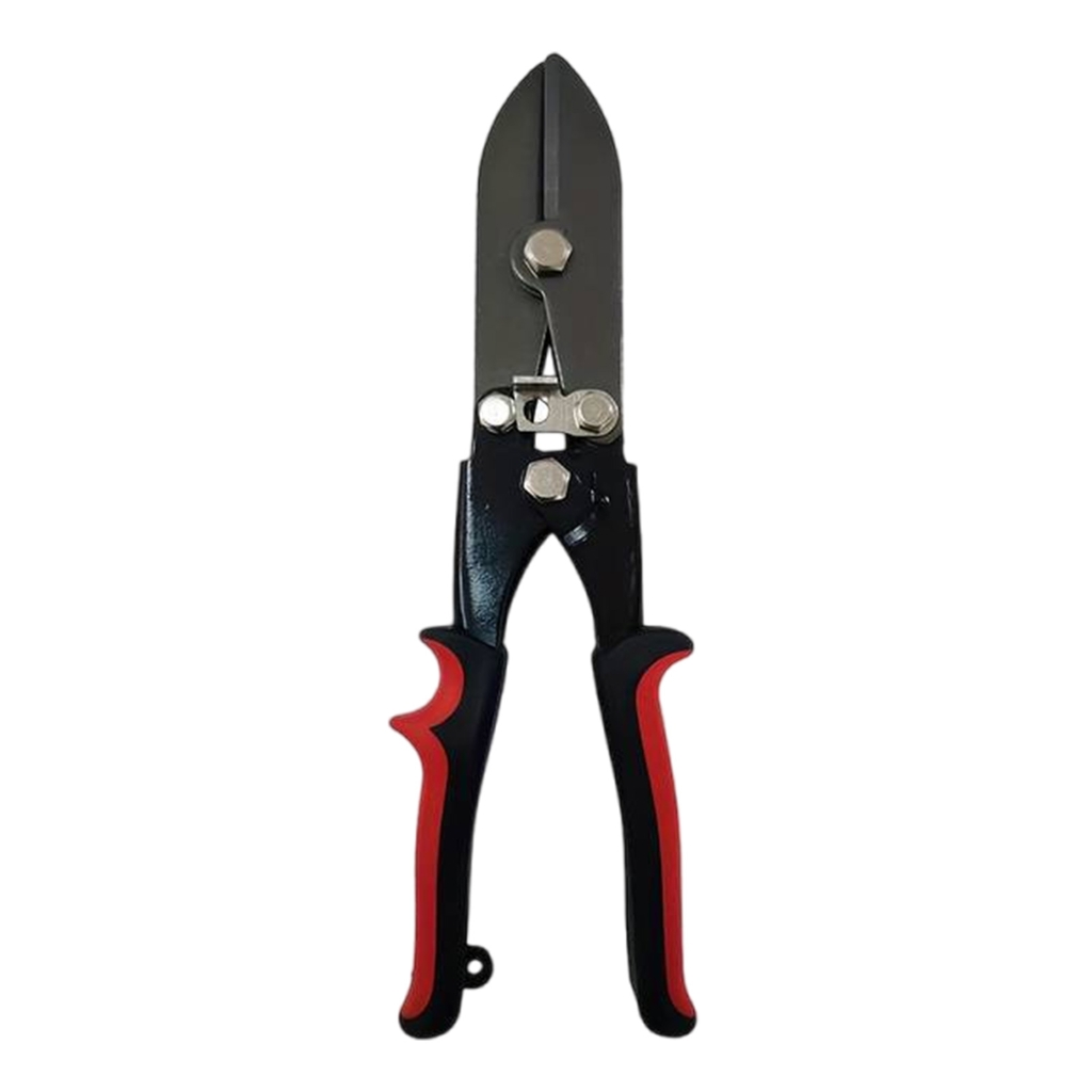 5 Blade Metal Sheet Crimping Tool Steel Ergonomic Nonslip Handle For Gutter Pipe Systems Secure Lock Design