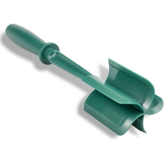 5 Blades Kitchen Ground Meat Chopper Spatula | Hamburger Ground Beef Mix N Chop Tools | for Non-Stick Cookware (Green)