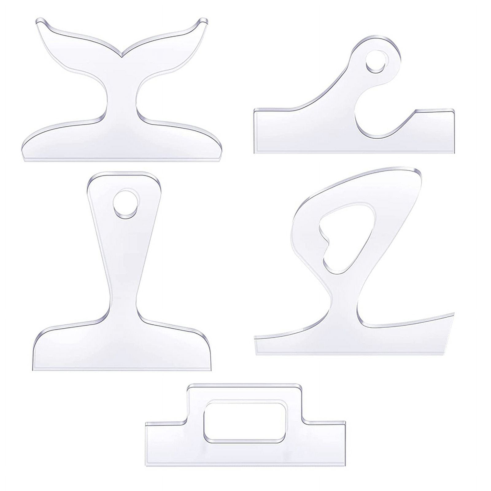 5 Blank Handle Cutting Templates Kitchen Cutting Board Template Cutting