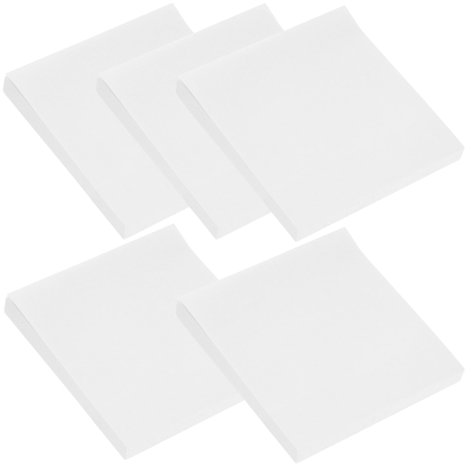 5 Books Selfadhesive Memo Pads Small Writing Notepads Portable Todo