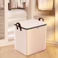 thumbnail image 1 of Under $5 Boovnll Clothes Storage Bins with Lids, 140L Extra Large Capacity Storage Bags with Reinforced Handles & Zipper for Bedroom Blankets, Comforters Clothes Organizer, Storage and Organization, 1 of 5