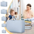 thumbnail image 1 of Under $5 Boovnll Clothes Storage Bins with Lids, 36L Extra Large Capacity Storage Bags with Reinforced Handles & Zipper for Bedroom Blankets, Comforters Clothes Organizer, Storage and Organization, 1 of 8