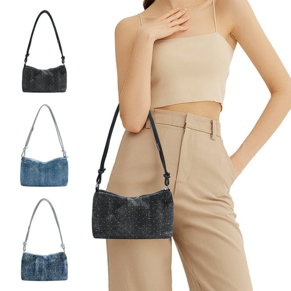Under $5 Boovnll Crossbody Bags for Women, Large Capacity Fashion Shoulder Handbags Waterproof Crossbody Purses for Women Travel, Gifts for Women - Crossbody Bag