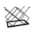 thumbnail image 1 of 5 Bottles Freestanding Tabletop Wine Holder, Countertop Wine Rack, Perfect for Home Decor & Kitchen Storage Rack, Bar, Wine Cellar, Cabinet, Pantry, Wine Stand, Drink Organizer Bottle Holder, Black, 1 of 4