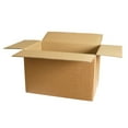 thumbnail image 1 of 12x12x8 Kraft Brown Corrugated Shipping Boxes, 48 ECT Double-Wall, Qty 5, 1 of 3