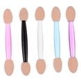 thumbnail image 1 of 5 Boxes Double Ended Eyeshadow Brush Makeup Applicators for Women Dual Sides Eyeshadow Sponge Applicator Eyeshadow Brush Sponge Double Sided Miss Non Latex Eye Shadow Stick, 1 of 5