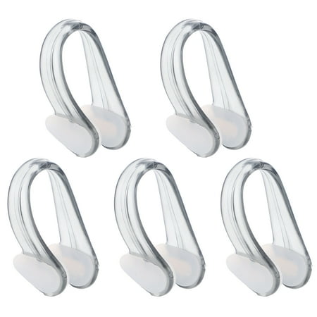 5 Boxes of Professional Nose Clips Wear-resistant Swimming Plugs Convenient Nose Clamps