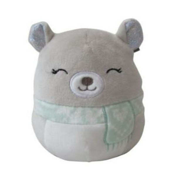 5" Bristle the bear with scarf Squishmallow