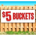 thumbnail image 1 of $5 Buckets 13 oz Vinyl Banner With Metal Grommets, 1 of 4