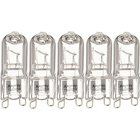 (5)-Bulbs Anyray Compatible Replacement for Electrolux 318946400 Bulb 40W