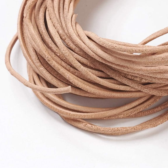 5 Bundle Cowhide Leather Cord Genuine Leather Jewelry String