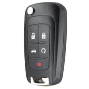 DONT TOUCH MY KEY 5 Button Keyless Remote Key Fob Shell for Chevrolet Cruze Camaro Malibu Equinox Sonic US