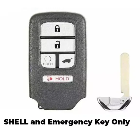 5 Button Smart Key Shell For Honda 2016 - 2020 KR5V1X KR5V2X KR5V44 KR5T44