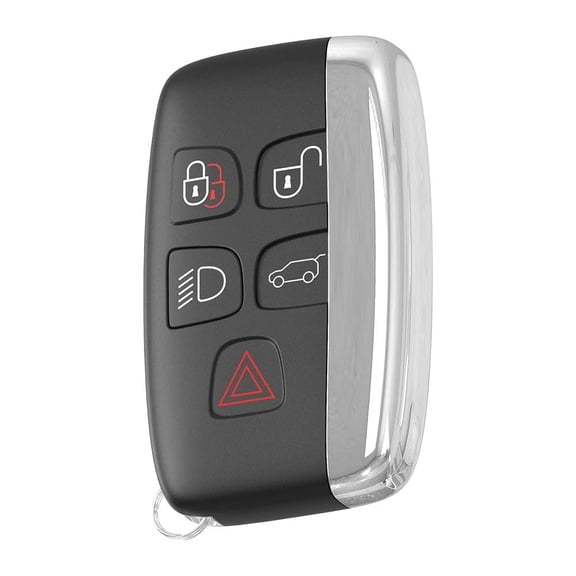 5 Buttons Remote Control Car Key Shell Case Fob Smart Car Key Housing Cover for Land R0ver Discovery 4 / Freelander for Sport / Evoque for Jaguar XJ XJL XF Without Any Logo