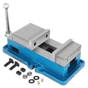 5" CNC Vise - Super-Lock Precision Milling Vise, 24KN Clamp Force, 125mm Jaw Width, Drilling Vise for NC/CNC Machines & Metalworking