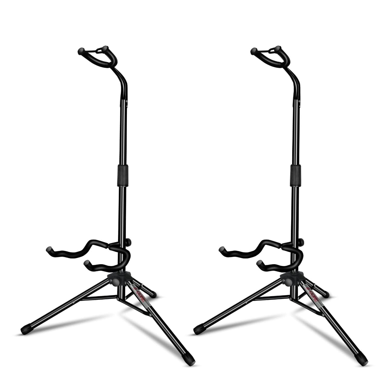 5 CORE Guitar Stand Pair Floor Adjustable Heavy Duty Tripod Acoustic ...
