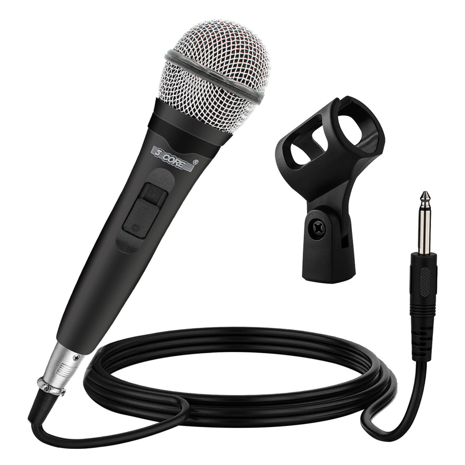 5 CORE Microphone Dynamic Vocal Handheld Mic Cardioid Unidirectional ...