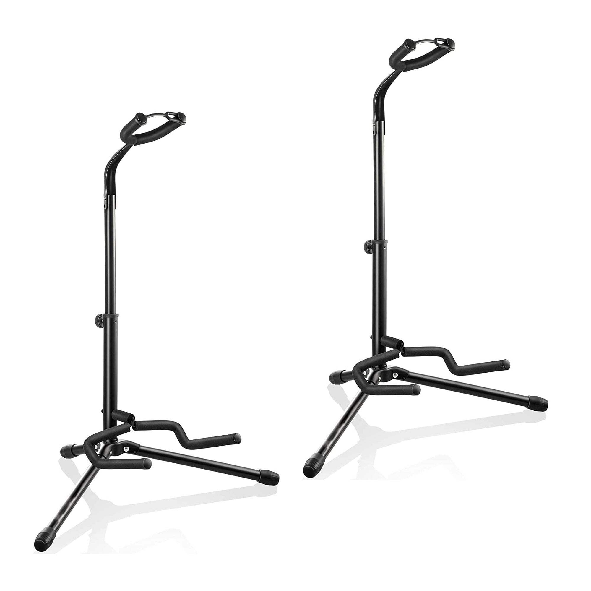 5 CORE Premium Metal Guitar Stand Heavy Duty for Acoustic Classic