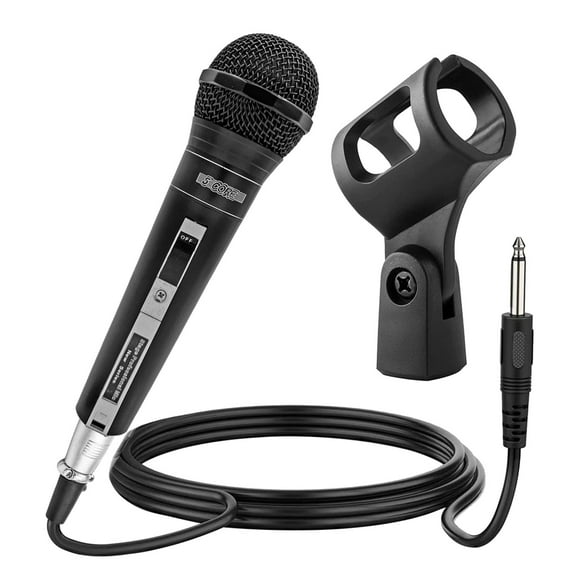 5Core XLR Microphone Dynamic Mic Karaoke Singing Studio Mics Handheld Microfono