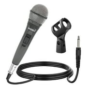 5Core XLR Microphone Dynamic Mic Karaoke Singing Studio Mics Handheld Microfono