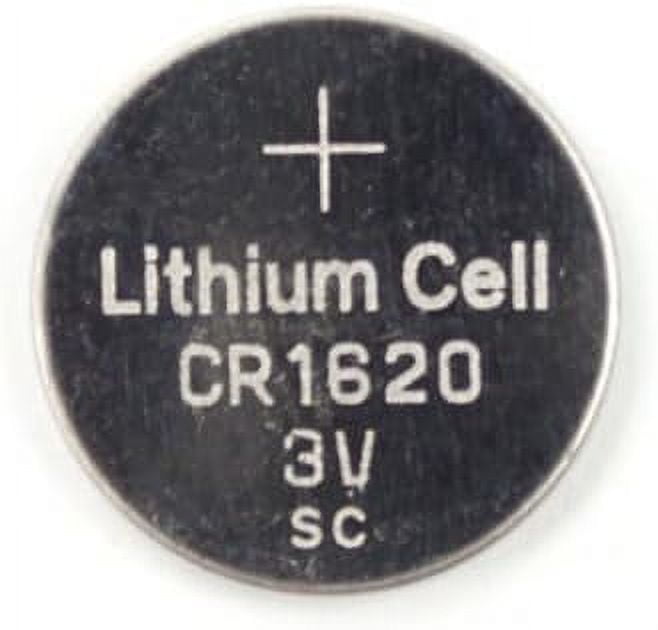 5 CR1620 3V Lithium Coin Cell Battery