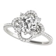 thumbnail image 1 of 5 CT Ladies Round Old Miner Diamond Ring with Star Style Accents, Size 6.5, 1 of 1