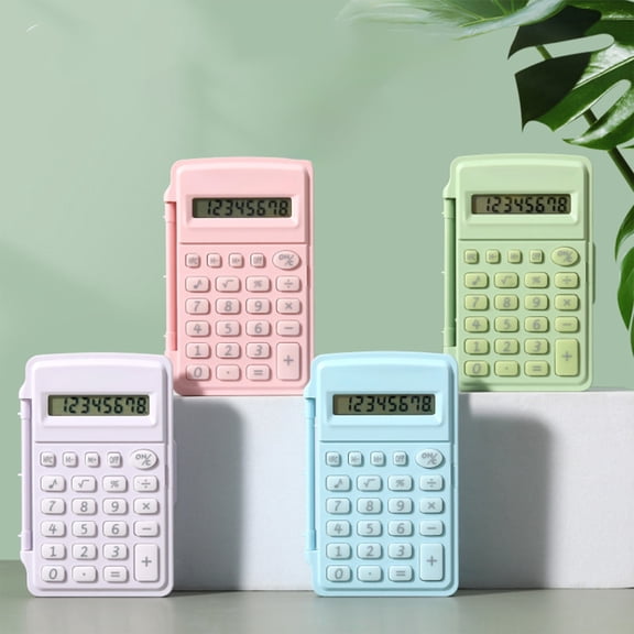 Under $5 Calculator Small Novelty Gamepad Shape 8 Digit LCD Display Basic Arithmetic Mini Desk Calculator Portable for Kids Teens College Office Stationery by PALIFEUR