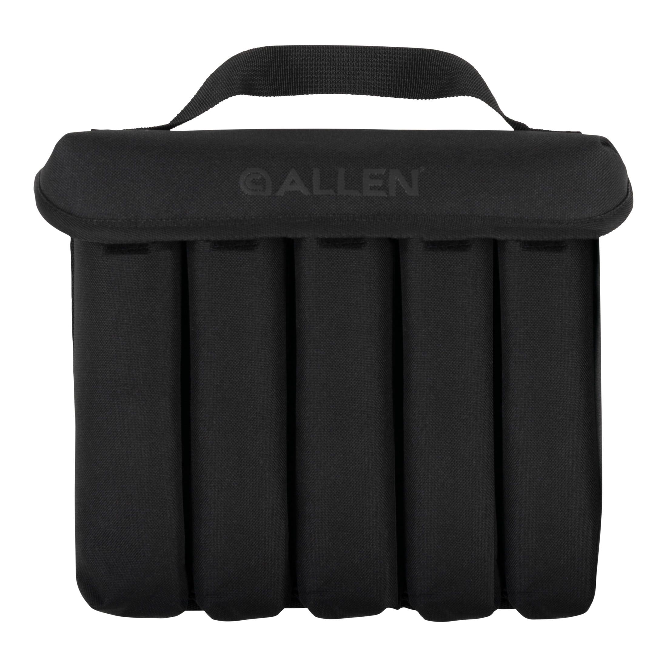 Noise Dampening Device Heat Resistant Range Travel Storage Pouch, Holds 5, Black