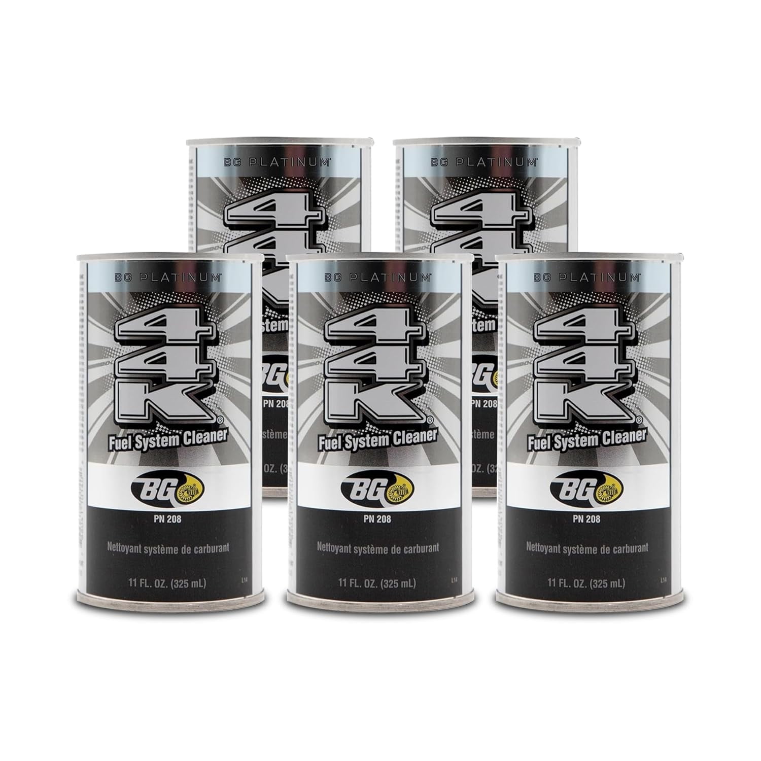 BG 44K Platinum 燃料システムクリーナー 325ml 5 Cans of BG PLATINUM 44K - Walmart.com
