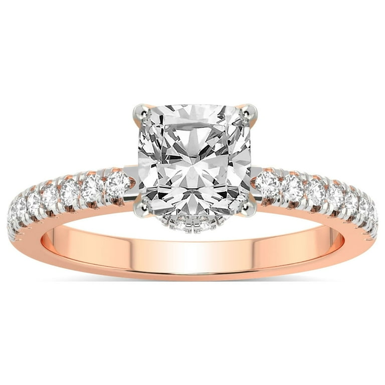 Carat IGI Certified Cushion Shape Lab Grown Diamond Engagement