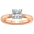 thumbnail image 1 of IGI Certified 5 Carat Cushion Shape Lab Grown Diamond Engagement Ring | 14K Rose Gold |Quinn Solitaire Diamond Ring | FG-VS Quality Friendly Diamonds, 1 of 6