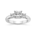 thumbnail image 1 of 5 Carat IGI Certified Cushion Shape Lab Grown Diamond Engagement Ring | 14K White Gold |Jia Secret Double Halo Eternity Diamond Ring | FG-VS1-VS2 Quality Friendly Diamonds, 1 of 5