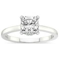 thumbnail image 1 of 5 Carat IGI Certified Cushion Shape Lab Grown Diamond Engagement Ring | 14K White Gold |Mystic Secret Halo Diamond Ring | FG-VS1-VS2 Quality Friendly Diamonds, 1 of 4