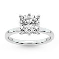 thumbnail image 1 of IGI Certified 5 Carat Cushion Shape Lab Grown Diamond Engagement Ring | 14K White Gold |Solitaire Lab Diamond Ring | FG-VS1-VS2 Quality Friendly Diamonds, 1 of 6