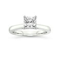 thumbnail image 1 of 5 Carat IGI Certified Cushion Shape Lab Grown Diamond Engagement Ring | 14K White Gold |Teagan Solitaire Diamond Ring | FG-VS1-VS2 Quality Friendly Diamonds, 1 of 4