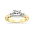 thumbnail image 1 of 5 Carat IGI Certified Cushion Shape Lab Grown Diamond Engagement Ring | 14K Yellow Gold |Jia Secret Double Halo Eternity Diamond Ring | FG-VS1-VS2 Quality Friendly Diamonds, 1 of 5