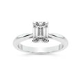 thumbnail image 1 of 5 Carat IGI Certified Emerald Shape Lab Grown Diamond Engagement Ring | 14K White Gold | Azalea Classic Solitaire Diamond Ring | FG-VS1-VS2 Quality Friendly Diamonds, 1 of 5