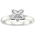 thumbnail image 1 of 5 Carat IGI Certified Heart Shape Lab Grown Diamond Engagement Ring | 14K White Gold | Arielle Solitaire Diamond Ring | FG-VS1-VS2 Quality Friendly Diamonds, 1 of 4