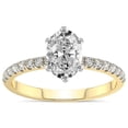 thumbnail image 1 of 5 Carat IGI Certified Oval Shape Lab Grown Diamond Engagement Ring | 14K Yellow Gold |Olivia Secret Halo Diamond Ring | FG-VS1-VS2 Quality Friendly Diamonds, 1 of 4